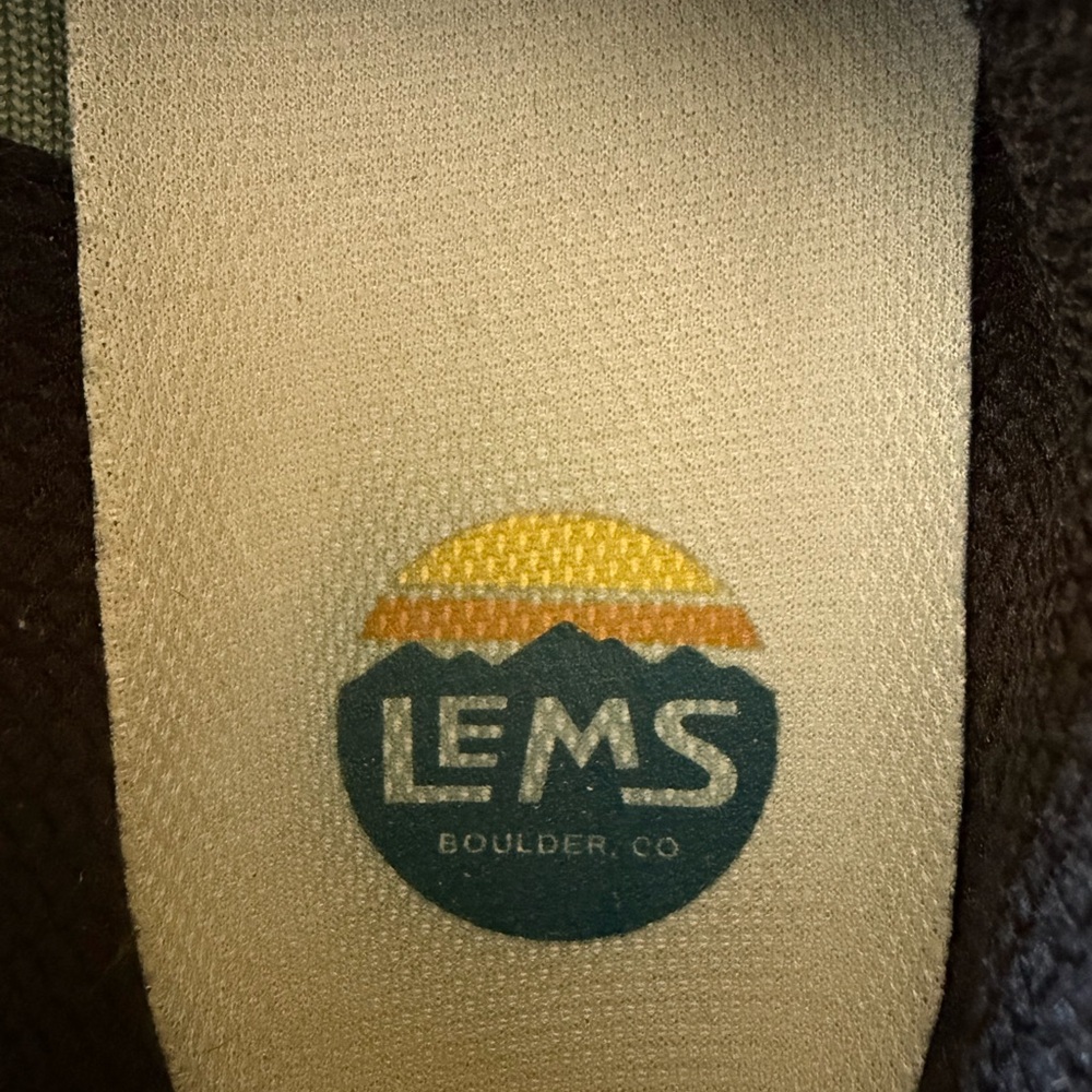 LEMS Women's Athletic Sneakers in Gray, Green & Purple - Picture 6 of 7